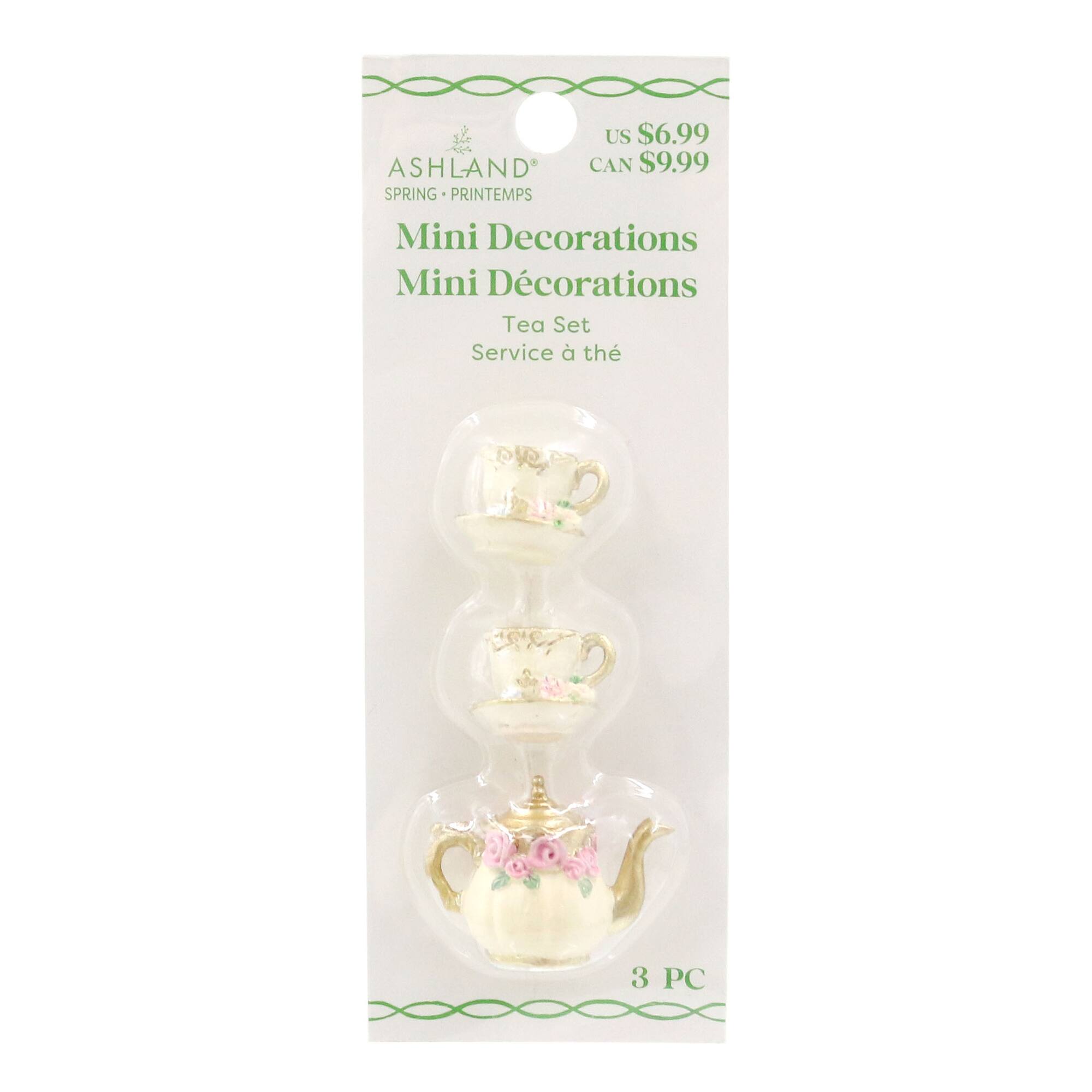 Mini Tea Decoration Set by Ashland®